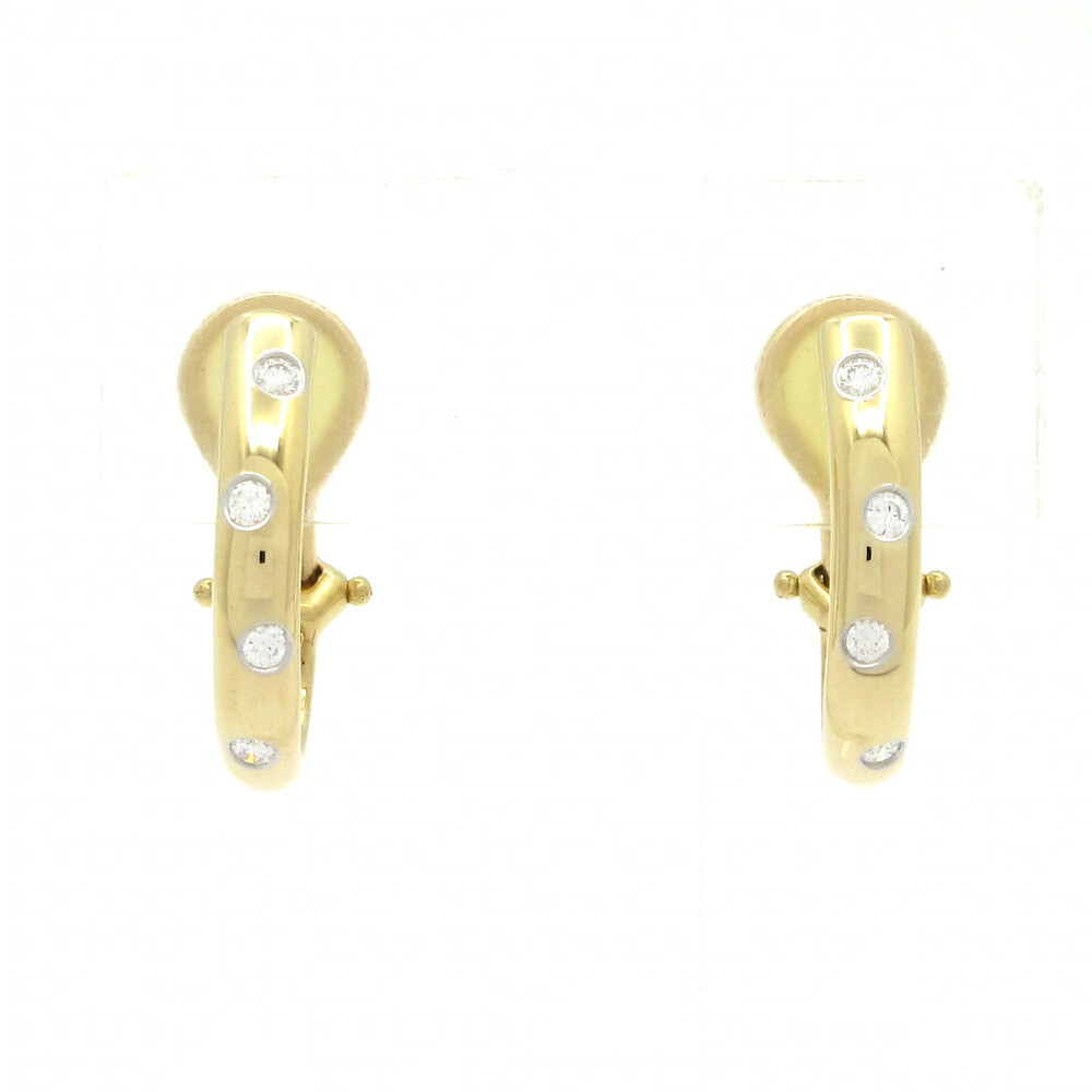 Tiffany&Co. Dots Diamond Earrings 18K #307430T24B